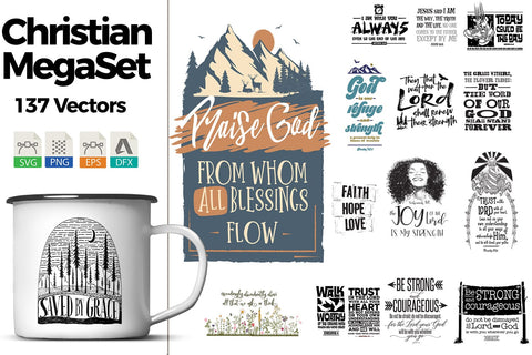 Christian Vector Collection SVG AfterTenDesign 