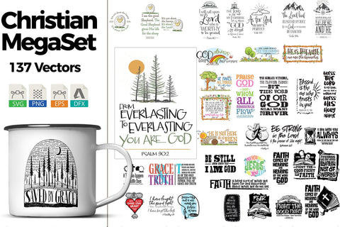 Christian Vector Collection SVG AfterTenDesign 
