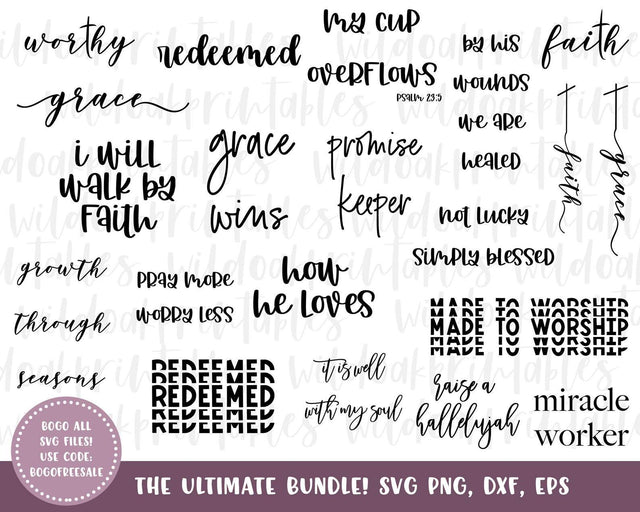 christian worship svgs, scripture svgs, christian motivational quotes svg christian quotes svg worship svg miracle worker svg SVG WildOakSVG 