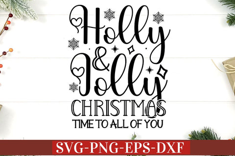 Christma SVG Bundle, Christmas Farmhouse Bundle SVG DESIGNISTIC 