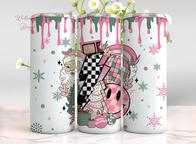 Christmas 20 oz Skinny Tumbler Mega Bundle, Christmas Tumbler Sublimation Designs, Christmas Wrap Bundle, Tumbler Design Template Sublimation WillowSageDesign 