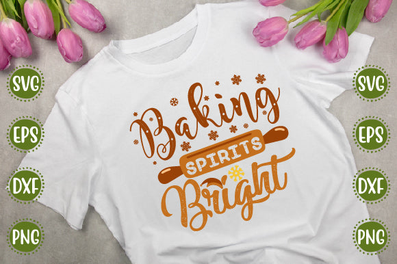 Christmas 20 Svg Design Baking Spirits Bright SVG SH_Tee store 