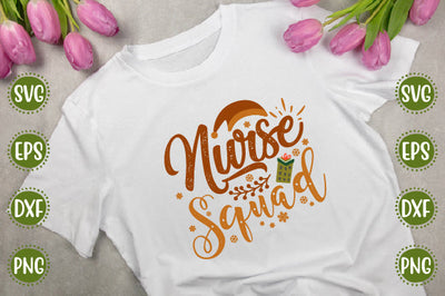 Christmas 20 Svg Design Nurse Squad SVG SH_Tee store 