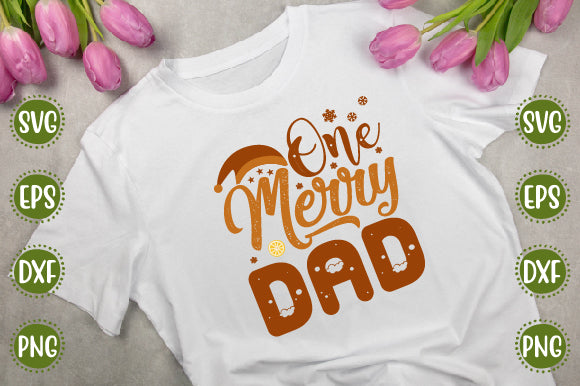 Christmas 20 Svg Design One Merry Dad SVG SH_Tee store 