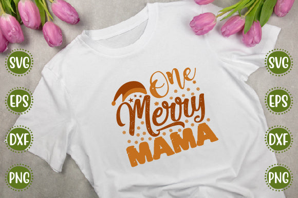 Christmas 20 Svg Design One Merry Mama SVG SH_Tee store 