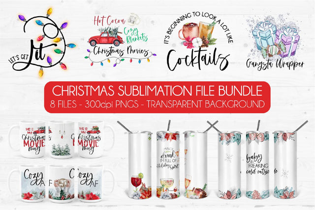 Christmas 2021 Bundle | Christmas Sublimation Bundle Sublimation DIYxe Designs 