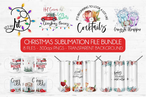 Christmas 2021 Bundle | Christmas Sublimation Bundle Sublimation DIYxe Designs 