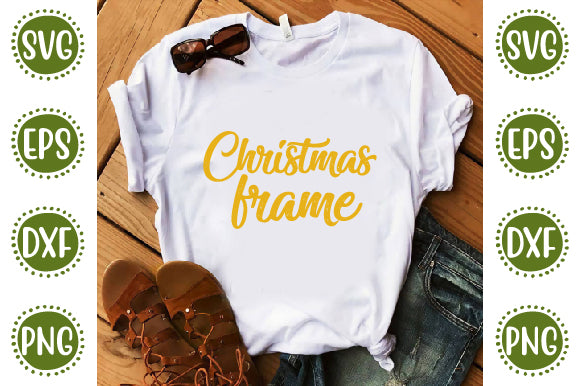 Christmas 37 Svg Design Christmas frame SVG SH_Tee store 