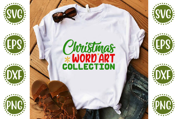 Christmas 37 Svg Design Christmas word art collection SVG SH_Tee store 