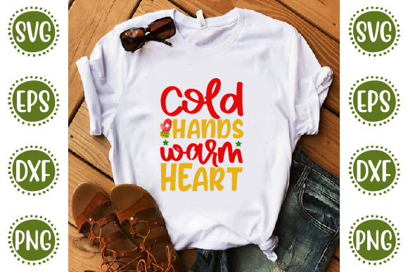 Christmas 37 Svg Design Cold hands, warm heart SVG SH_Tee store 