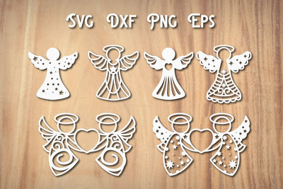 Christmas angel for cutting, christmas svg SVG dadan_pm 