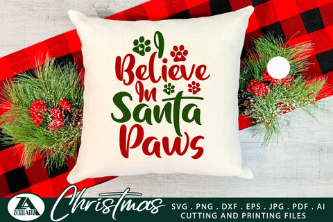 Christmas Animal Round SVG Bundle Dog Paws Ornaments SVG PNG SVG zoellartz 