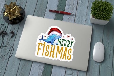 Christmas Animal Stickers Bundle Sublimation Regulrcrative 