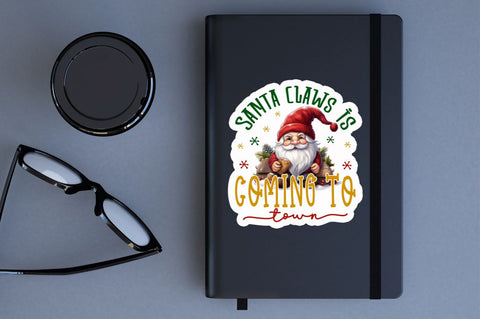 Christmas Animal Stickers Bundle Sublimation Regulrcrative 