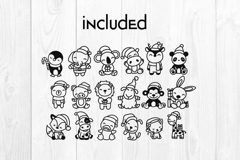 christmas animals SVG dadan_pm 