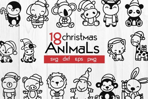 christmas animals SVG dadan_pm 