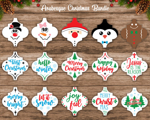 Christmas Arabesque Bundle Svg, Arabesque Svg, Christmas Bundle Svg SVG SvgMonkeys 
