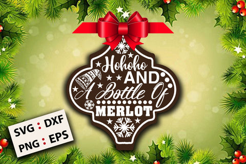 Christmas Arabesque Ornament Bundle SVG Rupkotha 