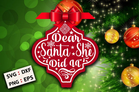 Christmas Arabesque Ornament Bundle SVG Rupkotha 