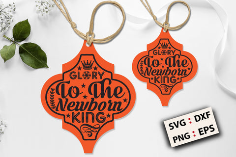 Christmas Arabesque Ornament Bundle SVG Rupkotha 