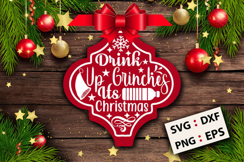 Christmas Arabesque Ornament Bundle SVG Rupkotha 