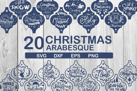 christmas arabesque SVG dadan_pm 