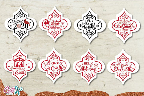 Christmas Arabesque tile svg bundle 2 cut file SVG Cute files 