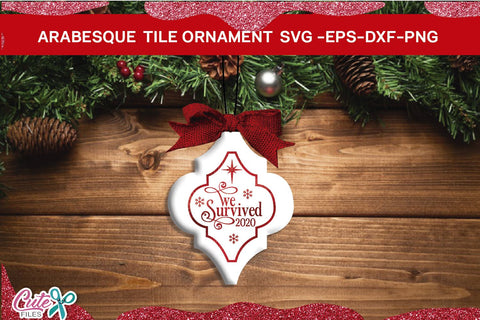 Christmas Arabesque tile svg bundle cut file SVG Cute files 
