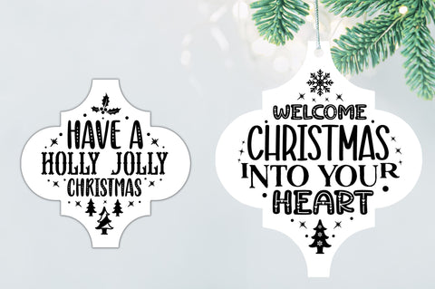 Christmas Arabesque Tile SVG Bundle SVG Regulrcrative 