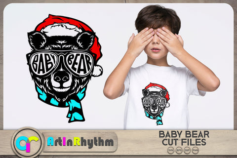 Christmas baby bear SVG SVG Artinrhythm shop 