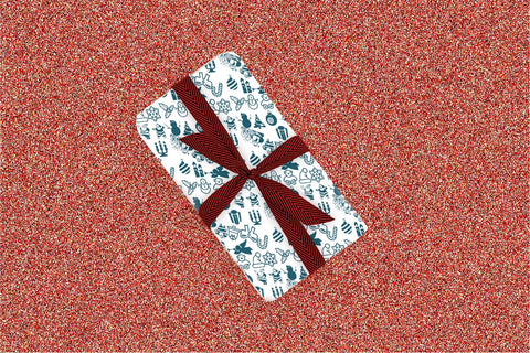 Christmas Background Digital Pattern Ethnic Touch 