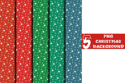 Christmas Background Digital Pattern Ethnic Touch 