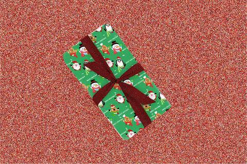 Christmas Background Digital Pattern Ethnic Touch 