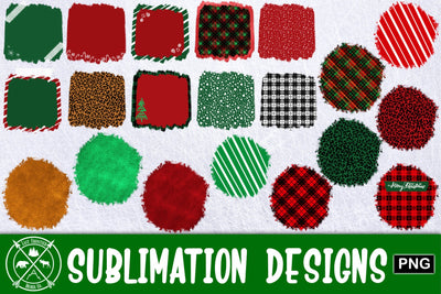 Christmas Backgrounds Sublimation Bundle|Sublimation PNG Sublimation Last Frontier Design Co. 