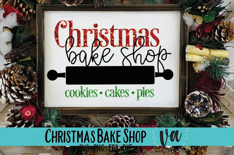 Christmas Bake Shop SVG V. Anderson Designs 