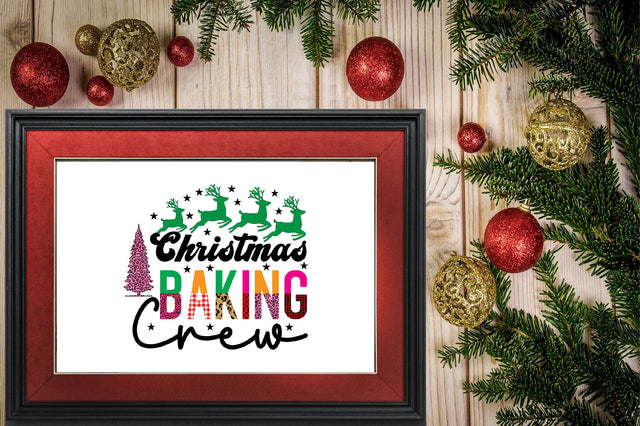 Christmas Baking Crew Sublimation SVGArt 