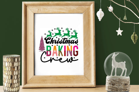 Christmas Baking Crew Sublimation SVGArt 