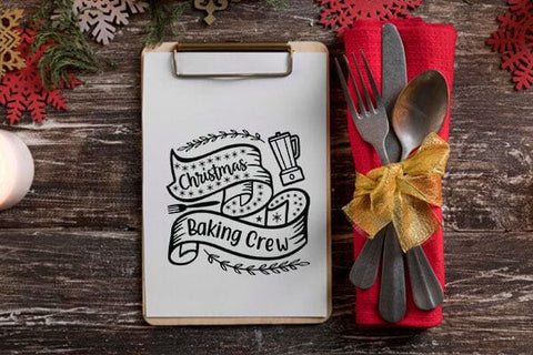 christmas baking crew SVG Angelina750 