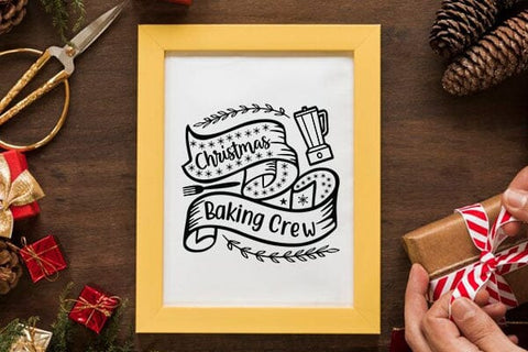 christmas baking crew SVG Angelina750 