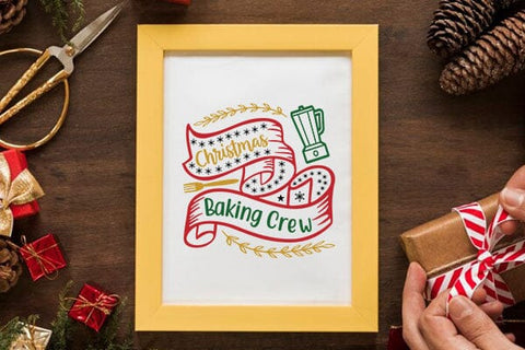 christmas baking crew SVG Angelina750 