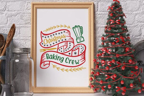 christmas baking crew SVG Angelina750 