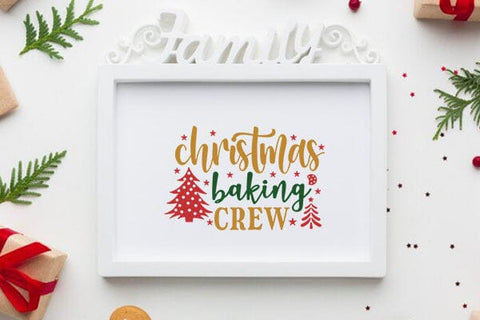 Christmas Baking Crew SVG Angelina750 