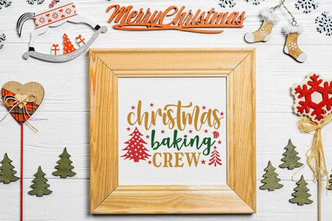 Christmas Baking Crew SVG Angelina750 