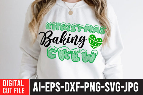 Christmas Baking Crew SVG Cut File SVG BlackCatsMedia 