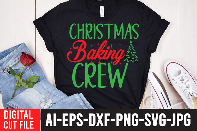 Christmas Baking Crew SVG Cut File SVG BlackCatsMedia 