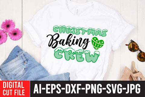 Christmas Baking Crew SVG Cut File SVG BlackCatsMedia 
