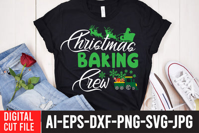 Christmas Baking Crew SVG Cut File SVG BlackCatsMedia 