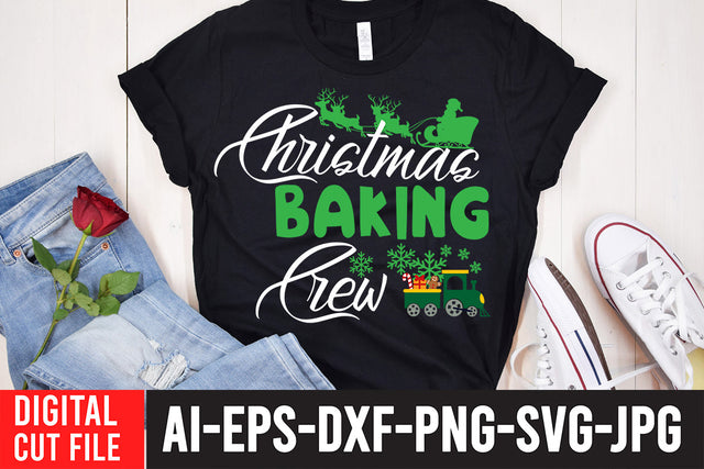 Christmas Baking Crew SVG Cut File SVG BlackCatsMedia 
