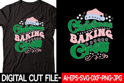 Christmas Baking Crew SVG cut file SVG Blessedprint 