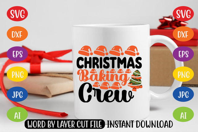 Christmas Baking Crew SVG CUT FILE SVG MStudio 